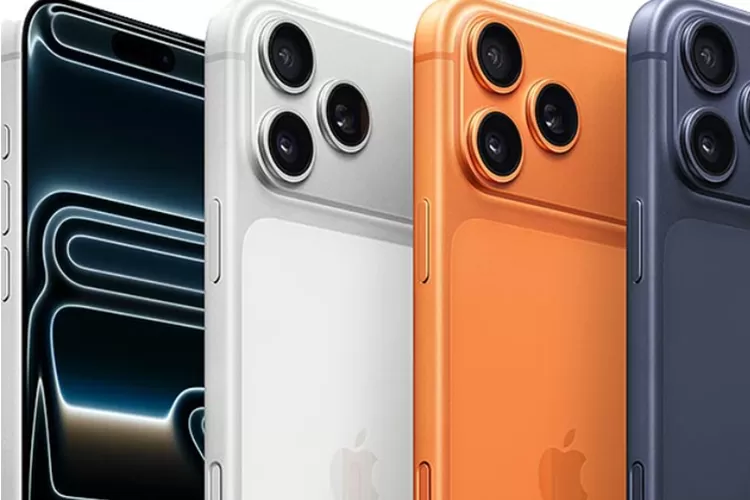 Tampilan elegan iPhone 17 Pro yang segera hadir di Indonesia mulai Oktober 2025.