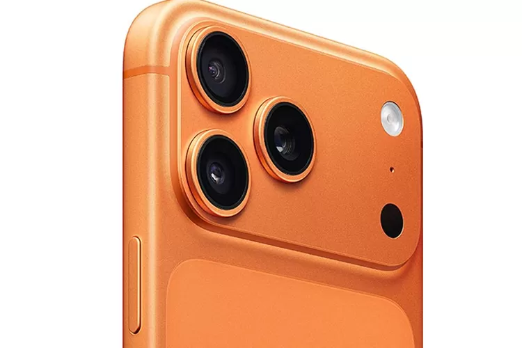 iPhone 17 Pro Max tampil elegan dengan desain baru siap hadir di Indonesia mulai Oktober 2025. Foto: GSM Arena.