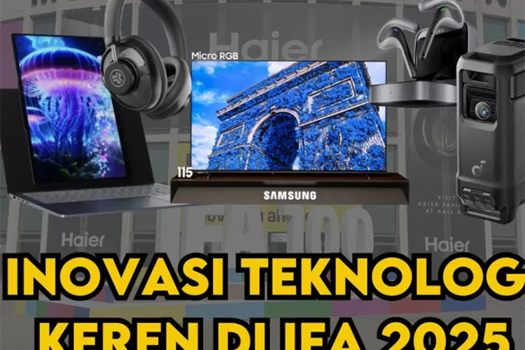 Gadget masa depan di IFA 2025, saat teknologi makin mendekat ke kehidupan sehari-hari. Foto: Tangkapan Layar Jagat Review.