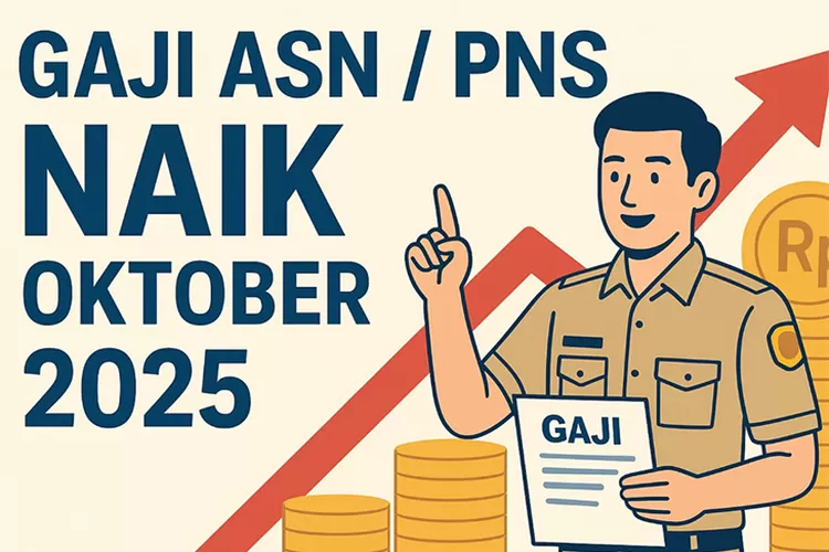 ASN tersenyum lega setelah mendengar kabar kenaikan gaji dan penerapan sistem total reward berbasis kinerja. Foto: Ilustrasi Kenaikan Gaji PNS.