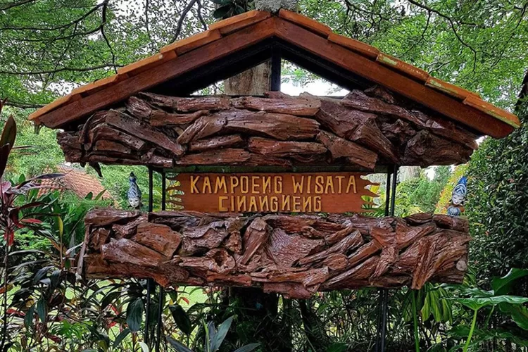 Kampoeng Wisata Cinangneng, Bogor pengalaman seru dan edukatif bersama alam pedesaan. Foto: Tangkapan Layar Instagram.