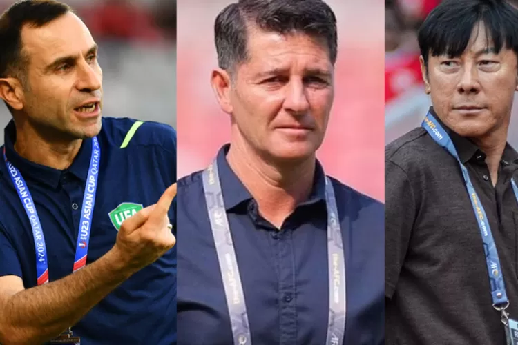 Tiga kandidat pelatih baru Timnas Indonesia mulai dari Shin Tae-yong, Jesus Casas, hingga Timur Kapadze. Foto: Istimewa.