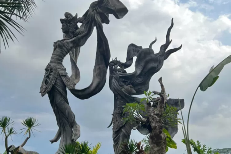 Taman Dedari, Tersembunyi di lembah hijau Ubud dan berdiri megah. Foto: Istimewa.