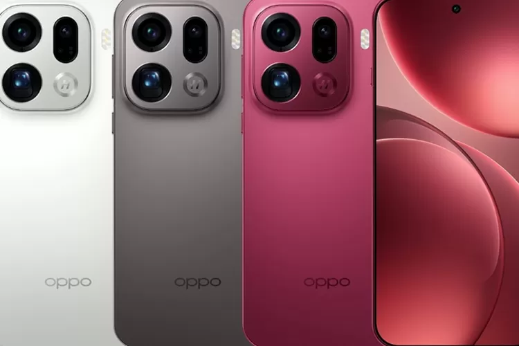 Find X9 Series tampil elegan dengan warna baru dan kamera Hasselblad yang jadi ciri khas OPPO di segmen flagship. Foto: GSM Arena.