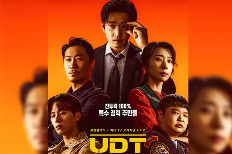 Lima mantan tentara yang kembali bersatu menghadapi ancaman di drama Heroes Next Door. Foto: Instagram/@kapanlagikorea