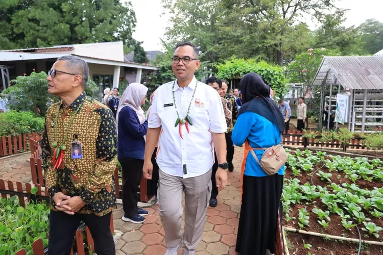 Taman B2SA menjadi model inovasi pangan berkelanjutan yang kini diterapkan di 40 kecamatan di Kabupaten Bogor. (Foto/Diskominfo Kabupaten Bogor.)