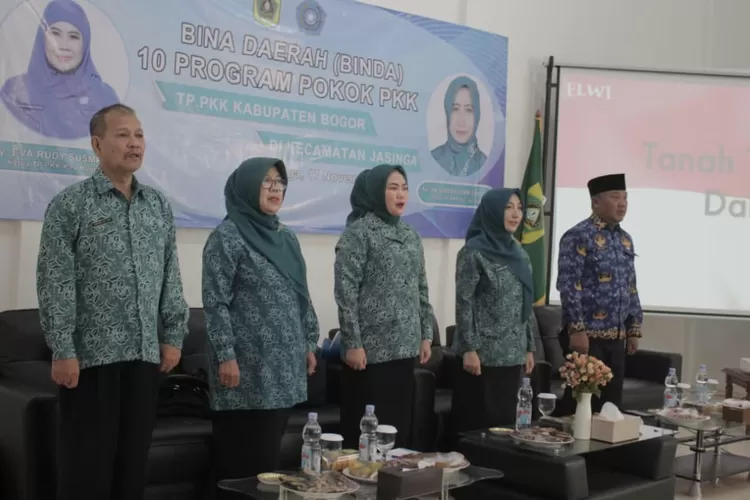 Kegiatan Bina Daerah PKK Kabupaten Bogor di Jasinga memperkuat tata kelola administrasi kader di tingkat desa. (Foto/Diskominfo Kabupaten Bogor.)