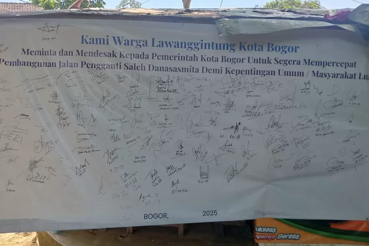 Warga Bogor Selatan Desak Pemkot Percepat Pembangunan Jalan Pengganti R. Shaleh Danasasmita. (Foto/Humas Kota Bogor.)