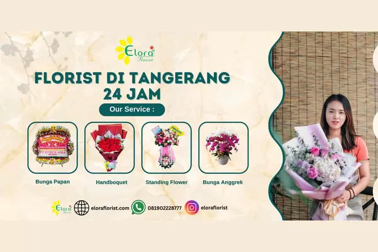 Elora Florist, Toko Bunga Papan 24 Jam 