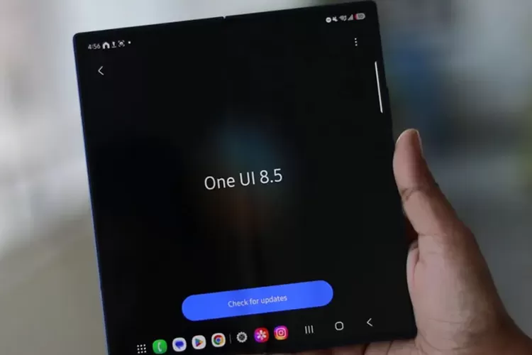 Antarmuka Samsung One UI 8.5 Beta dengan fitur-fitur terbaru untuk Galaxy S25. Foto: Istimewa.