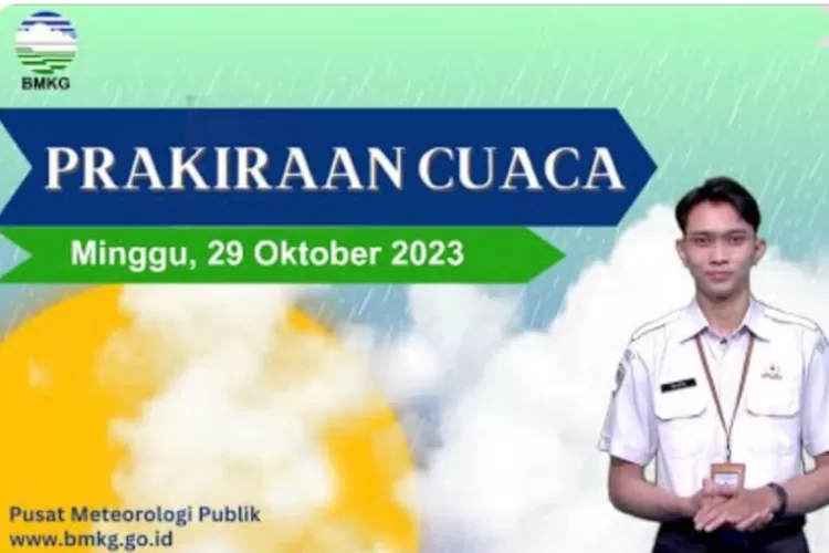 Prakiraan Cuaca Indonesia Minggu, 29 Oktober 2023, BMKG: NTB Waspada ...