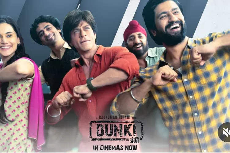 Wah! Film Bollywood Dunki yang diperankan Shah Rukh Khan akan masuk