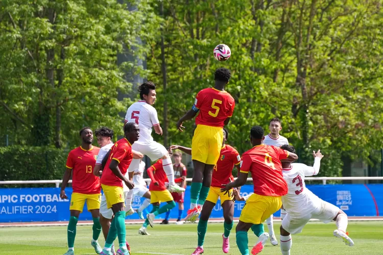 Hasil laga playoff Indonesia vs Guinea Tim U23 Merah Putih gagal