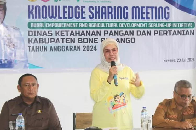 Bupati Bone Bolango , Merlan Uloli Dorong Percepatan Serapan Anggaran Program READSI Kementan