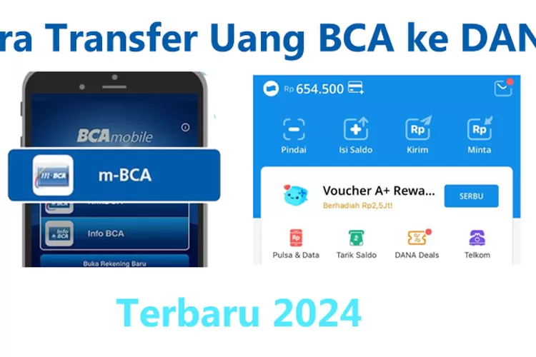 Cara Transfer Uang Dari BCA Ke DANA Terbaru 2024, Sangat Mudah, Hanya ...