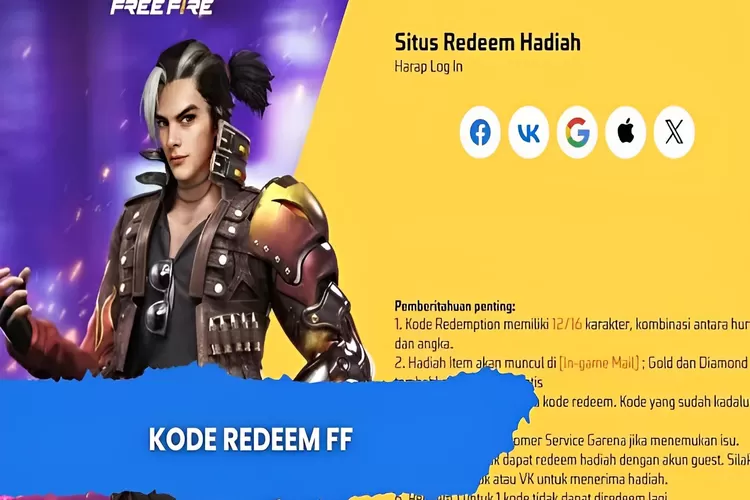 Manfaatkan Kesempatan Hari Ini Kode Redeem Free Fire Ff Maret Untuk Hadiah Menarik