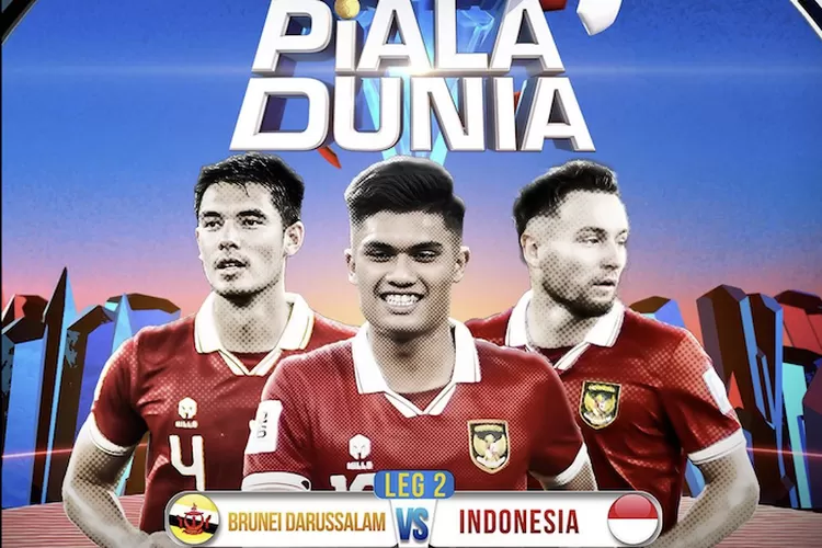 Jadwal Timnas Indonesia Vs Brunei Leg 2 Kualifikasi Piala Dunia Hari ...