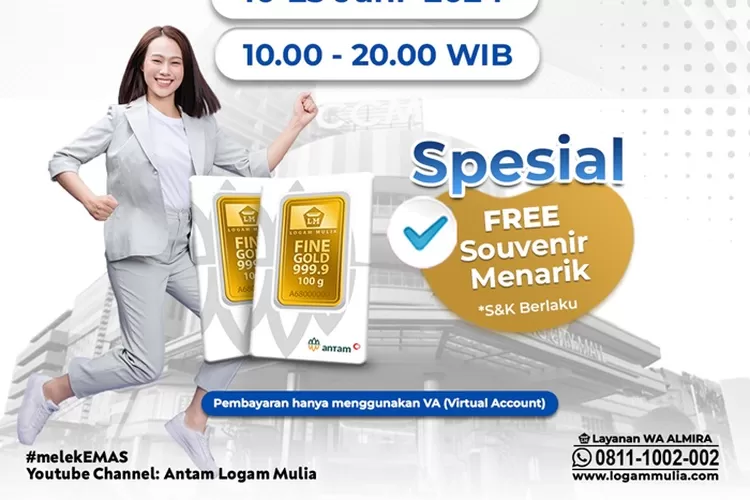 Harga Emas ANTAM Dan UBS Hari Ini 8 Juli 2024 STAGNAN! Update Banderol ...