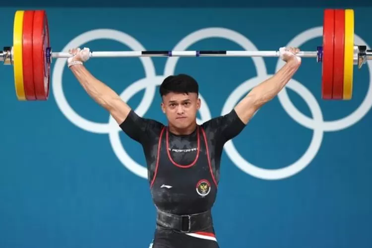 Rizki Juniansyah (Foto: Olympic.com/Matthew Stockman/Getty Images)