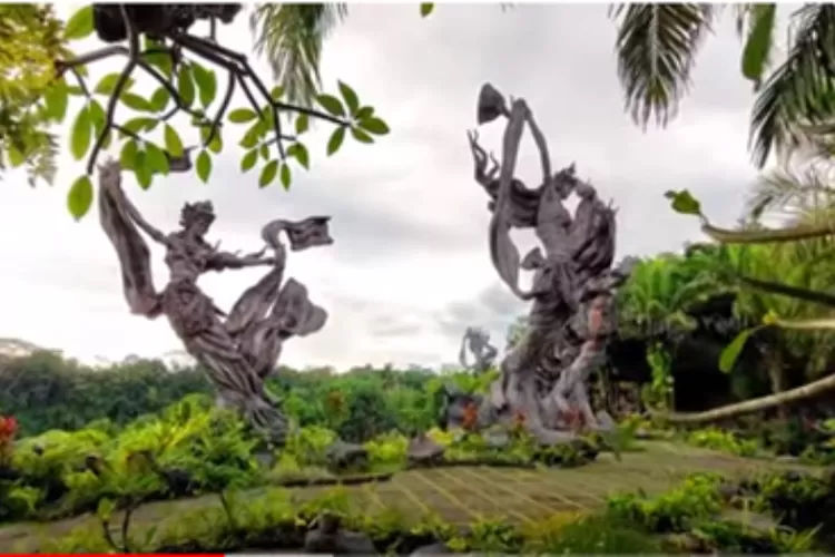 Legenda Turunya Bidadari, Ternyata Ada Di Taman Dedari Ubud, Bali ...