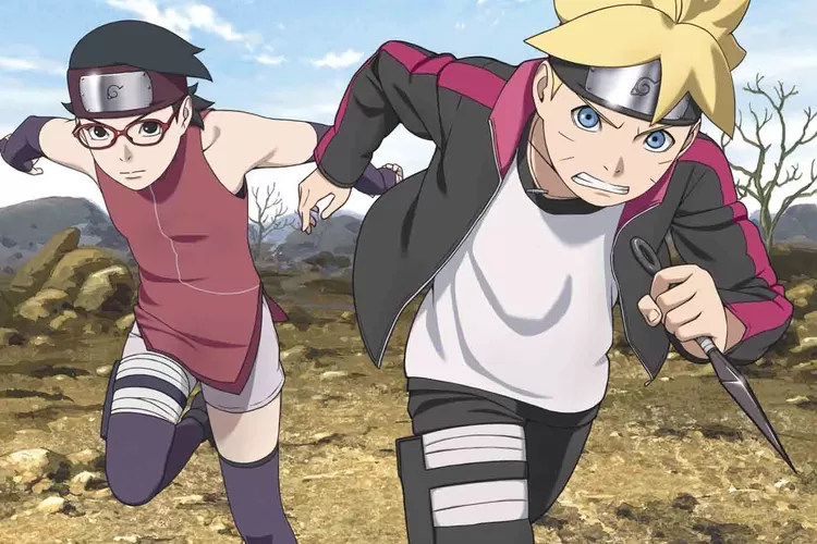 Masashi Kishimoto Bagikan Tampilan Boruto Dan Sarada Pasca Time Skip Diorama