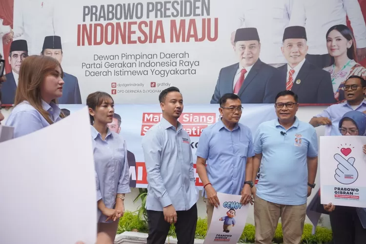 Hari Pertama Kampanye, Partai Gerindra Dan TKD Prabowo Gibran DIY ...