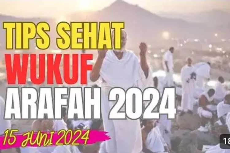 Persiapkan diri Anda untuk wukuf di Arafah dengan tips kesehatan praktis dari pengalaman petugas haji. Haji Mabrur 2024 dimulai dengan langkah sehat! (YouTube BUDIYANTO HIDAYAT)