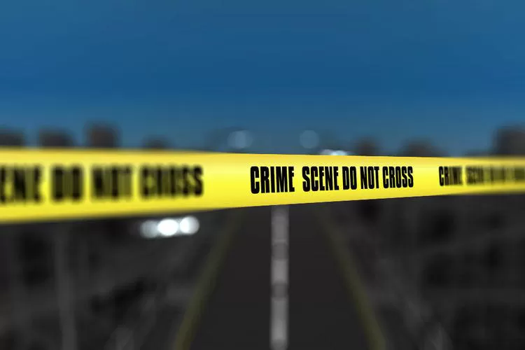 Ilustrasi garis polisi.  (Freepik/kjpargeter)