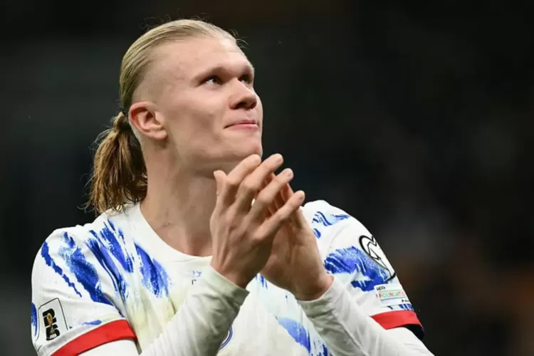 Penyerang Timnas Norwegia Erling Haaland berhasil membawa Norwegia lolos ke Piala Dunia 2026 (dok uefa.com)