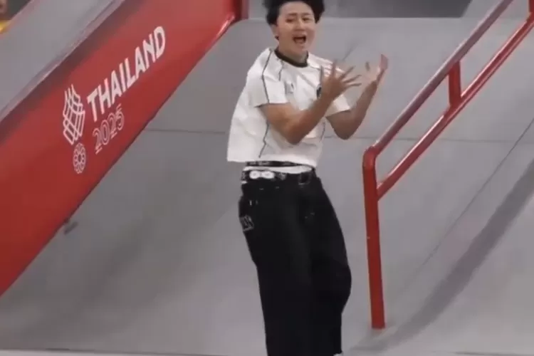 Basral Graito Hutomo, Emas SEA Games 2025 dan Niat Mulia Donasikan Bonus untuk Anak Yatim Piatu (x.com/Urrangawak)