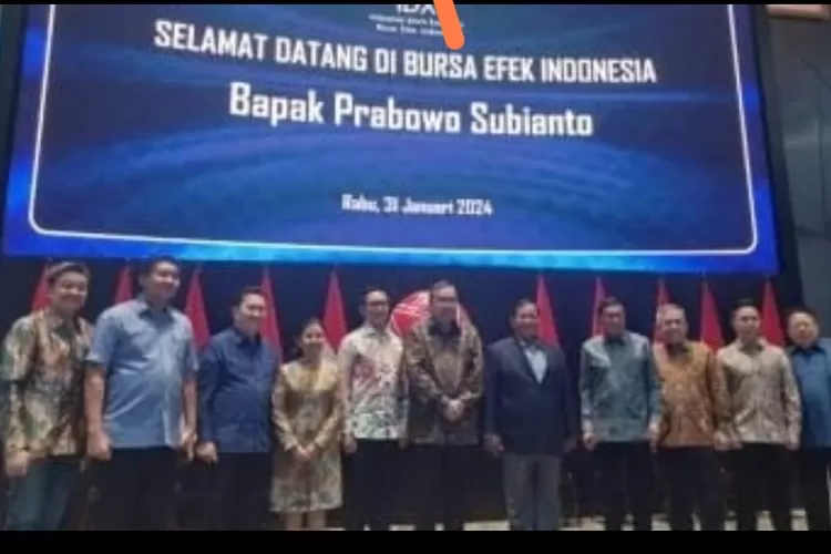 Prabowo, Garibaldi Thohir, Maruarar Sirait Mendadak Kunjungi Bursa Efek Indonesia, Ada Apa?
