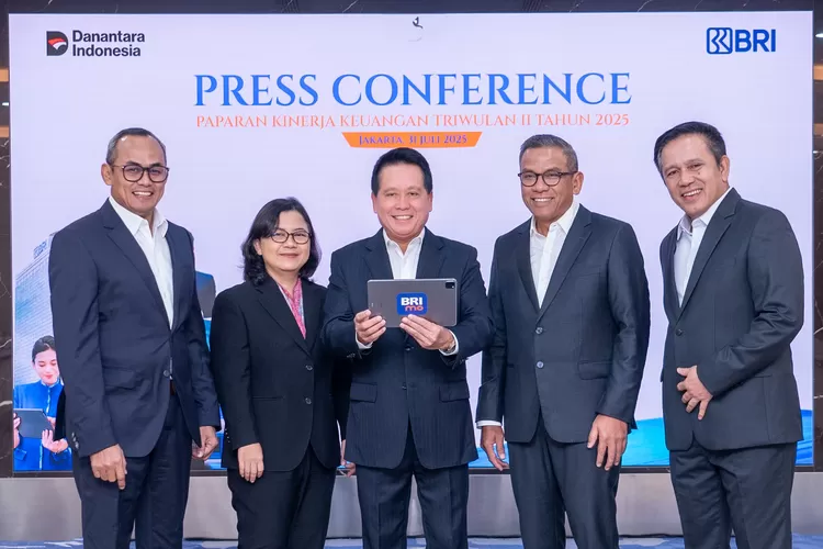 Kinerja BRI meningkat berkat BRImo, AgenBRILink, dan kredit mikro. Laba BRI 2025 tembus Rp26,5 triliun. (Dok. BRI)