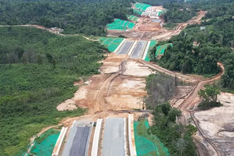 Jalan Tol Menuju IKN Tahap 1 Ditargetkan Rampung Juli 2024 - Tangerang Raya