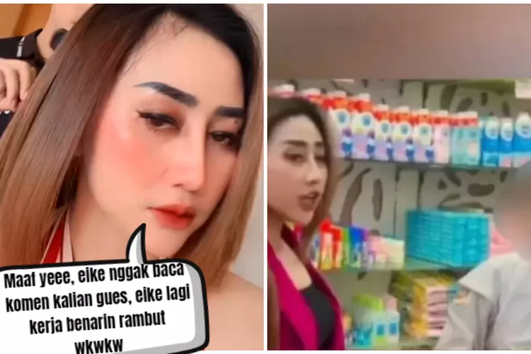 Arogan Aksi Seleb Tiktok Probolinggo Luluk Sofiatul Marahi Siswi Magang Berujung Somasi Dari 