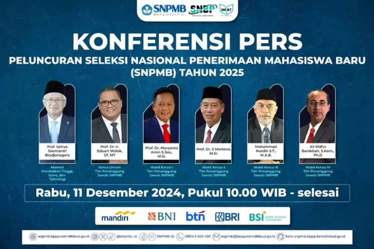 Jadwal Dan Panduan Pendaftaran SNBT 2025 Seleksi Masuk PTN Dengan UTBK