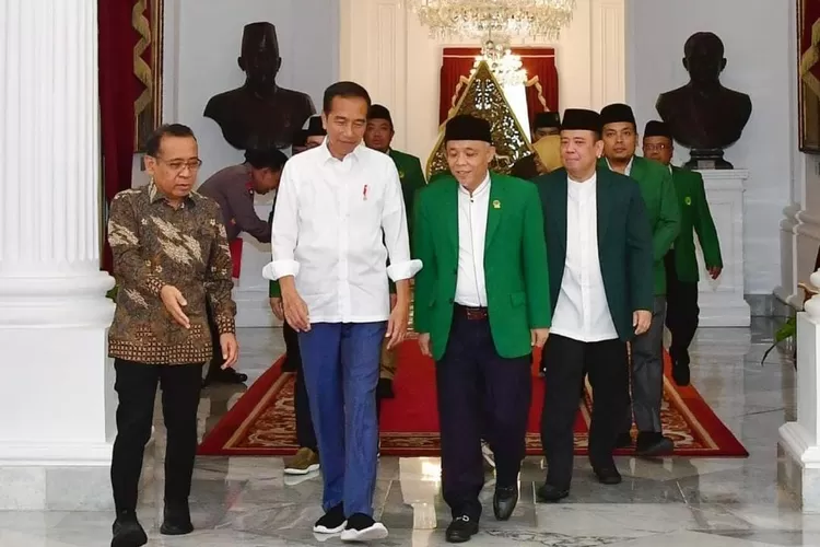 Temui Jokowi, PUI Doakan Pemilu Berjalan Damai &amp; Menyejukkan (PUI)