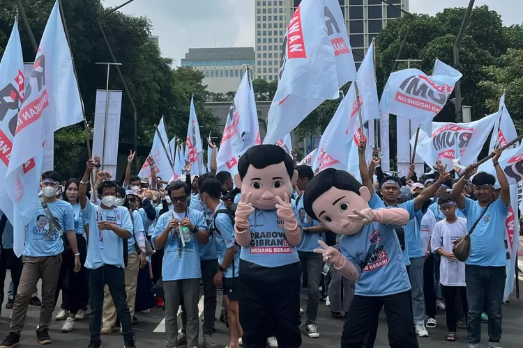 Kampanye Akbar Prabowo-Gibran di GBK, RUMI Makin Optimis Sekali Putaran (RUMI)