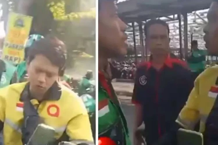 Dua Ojol Ribut Di Depan Stasiun Poncol, Ini Penyebabnya - Medianekita