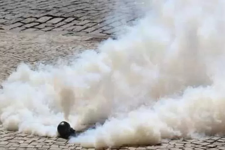 Ilustrasi gas air mata (Freepik)