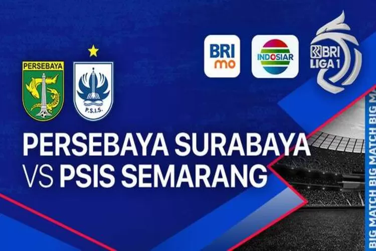 Link Live Streaming Persebaya Surabaya vs PSIS Semarang di laga tunda pekan ke-20 BRI Liga 1. (vidio.com)