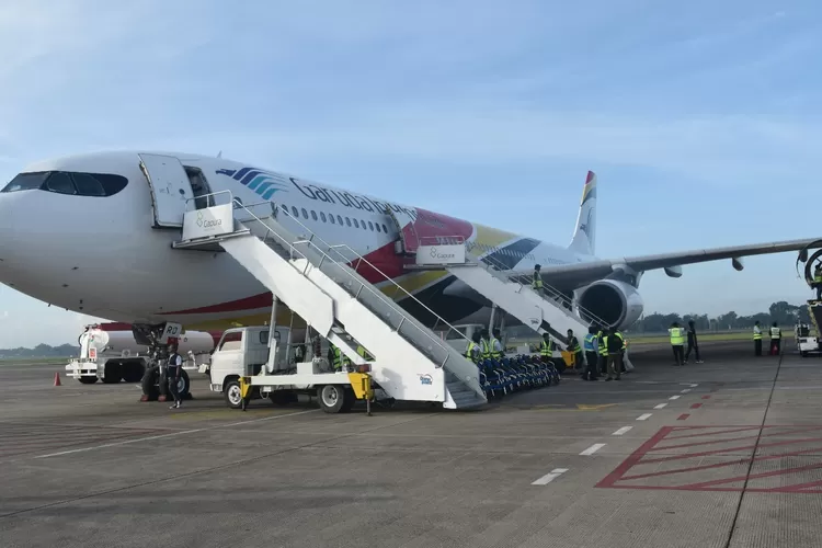Garuda Indonesia. (Humas Kemenag Kalteng)