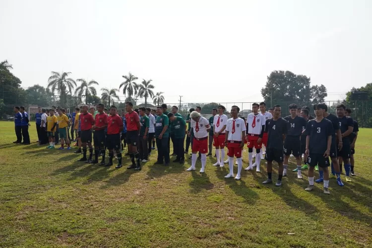 Turnamen Mini Soccer memeriahkan peringatan Hari Jadi Bogor (HJB) ke-542 di Lapangan Sepak Bola Kecamatan Sukaraja, Rabu, 5 Juni 2024. (Humas Pemkab Bogor)