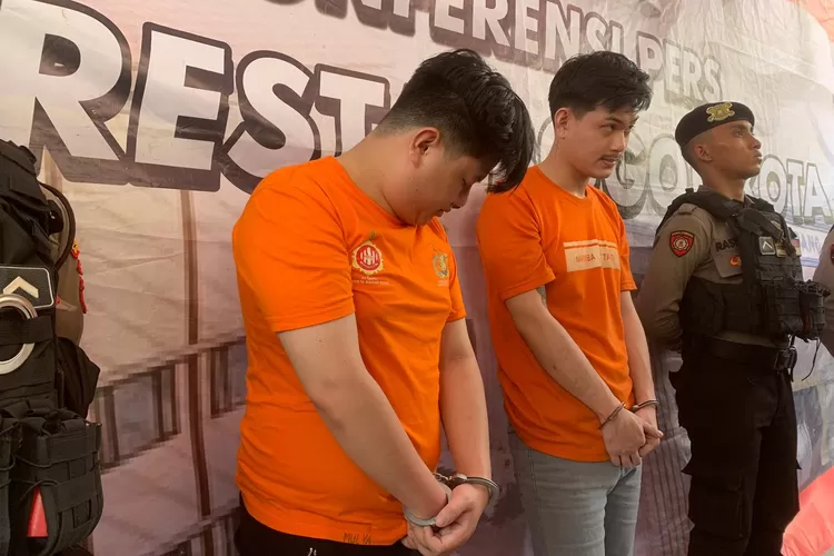 Polresta Bogor Kota menangkap dua orang agen judol dan perekrut selebgram yang mempromosikan judol. (Rival)