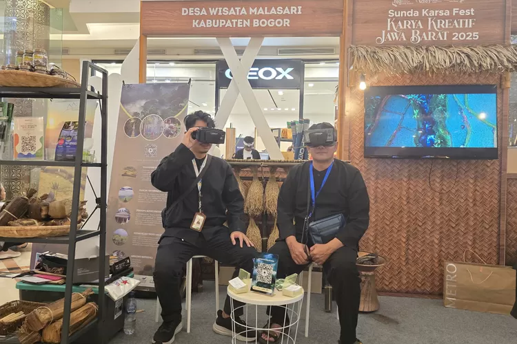 Wisata VR di Desa Wisata Malasari dalam ajang KKJB 2025, menjelajah Halimun (Ist)