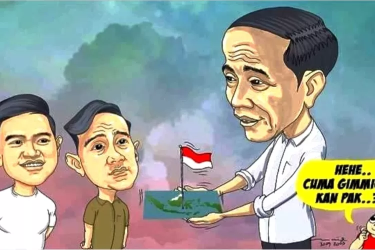 jokowi dan megawati karikatur