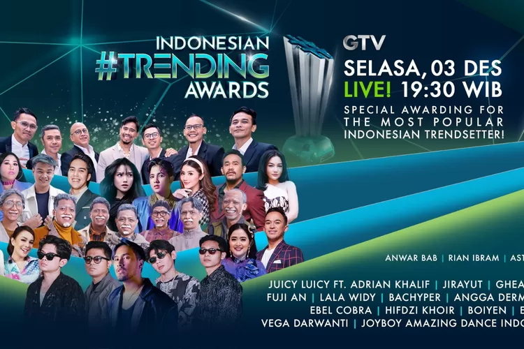 Indonesian Trending Awards 2024 (Foto: GTV)