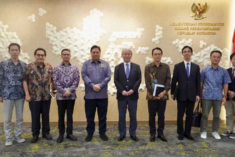 Terima Kunjungan Presiden JICA, Menko Airlangga Pastikan Kerja Sama Proyek Strategis Indonesia-Jepang Lanjut! (Kemenko Perekonomian)