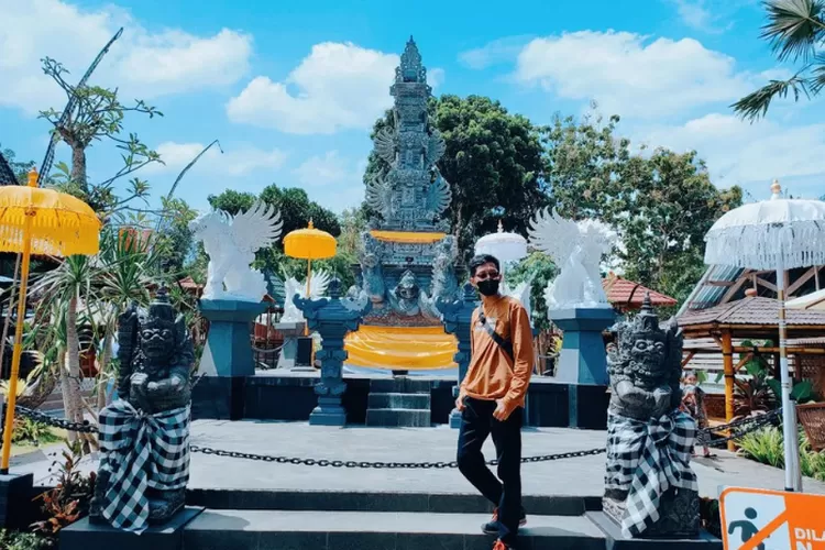 Phd Edu Farm, Destinasi Wisata Viral di Trenggalek dengan Keindahan Budaya Bali di Jawa Timur (Foto: Instagram.com/dimas.chung_kring)
