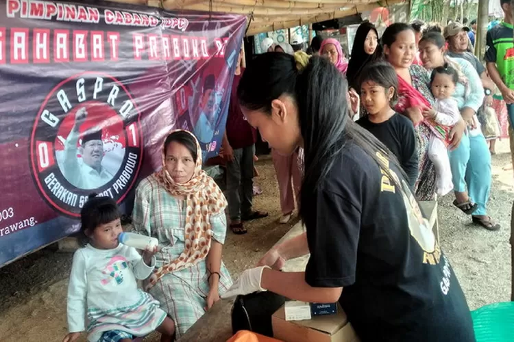 Deklarasi Gerakan Sahabat Prabowo (Gaspro) 01 mendukung Prabowo Gibran untuk menjadi Presiden dan Wakil presiden di 2024 &ndash; 2029 dihadiri oleh puluhan petani, nelayan, UMKM, disabilitas, dan perawat. Foto: Elvis Sendouw / Dwi Putro AA