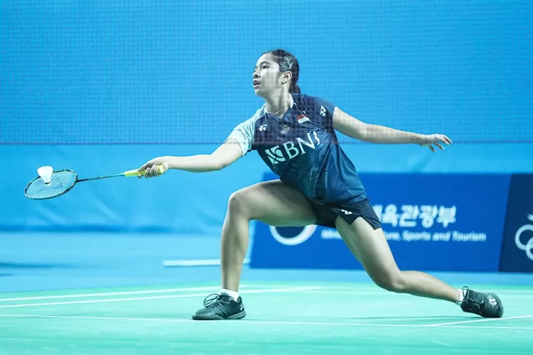 Ester Nurumi Tri Wardoyo tembus semifinal Korea Masters 2023.